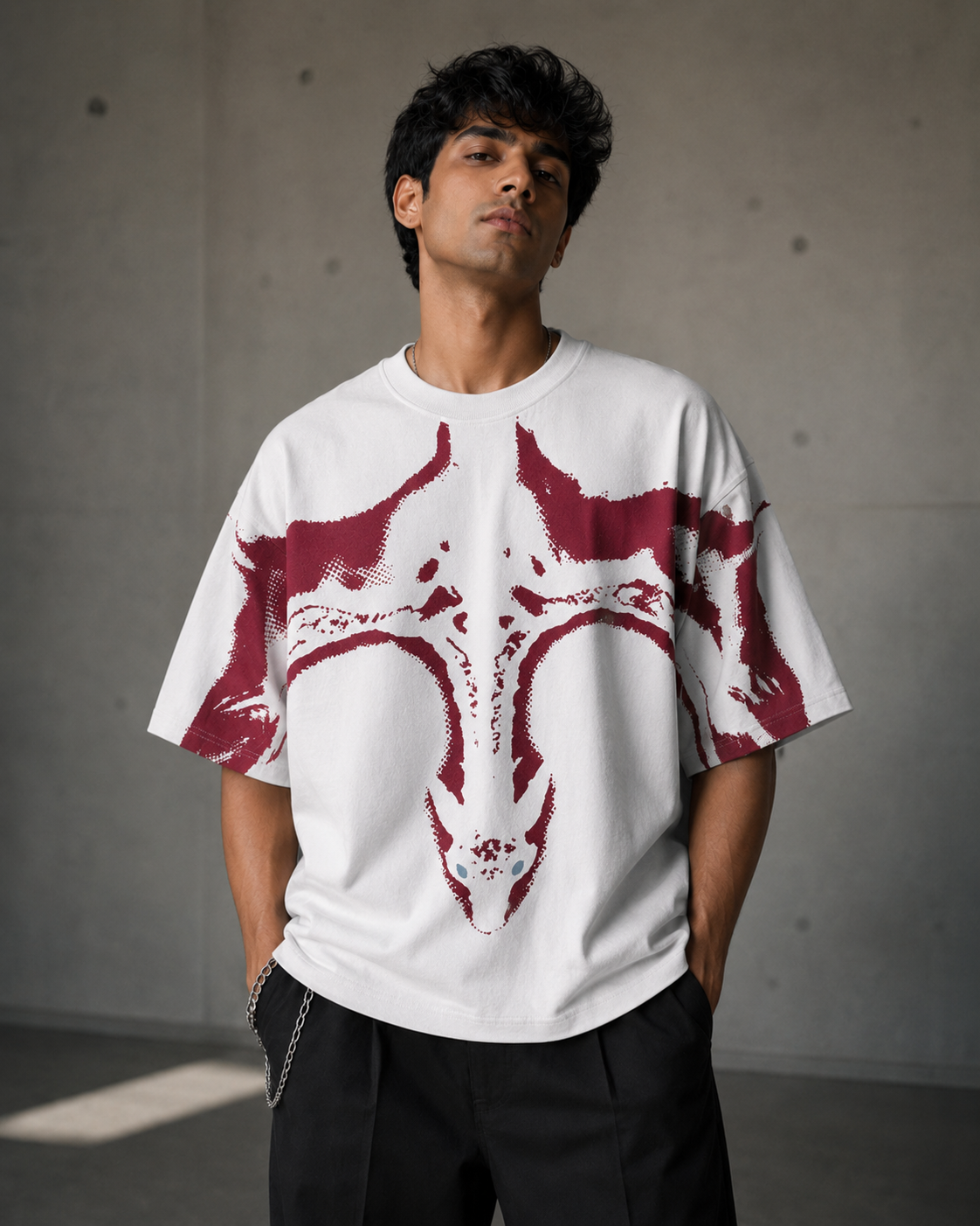 Dragon’s Gaze T-shirt – White Edition